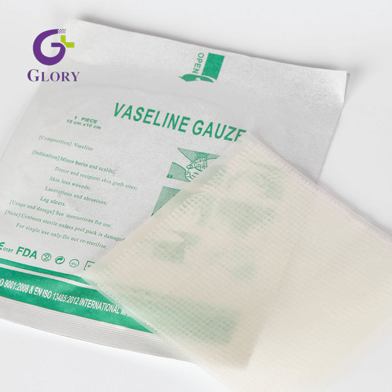 Gasa médica de vaselina Gasa de parafina 