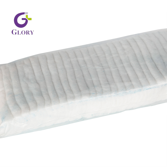 Algodón Doblado Absorbente Zigzag