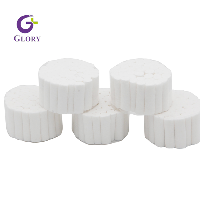 Rollo de algodón dental médico