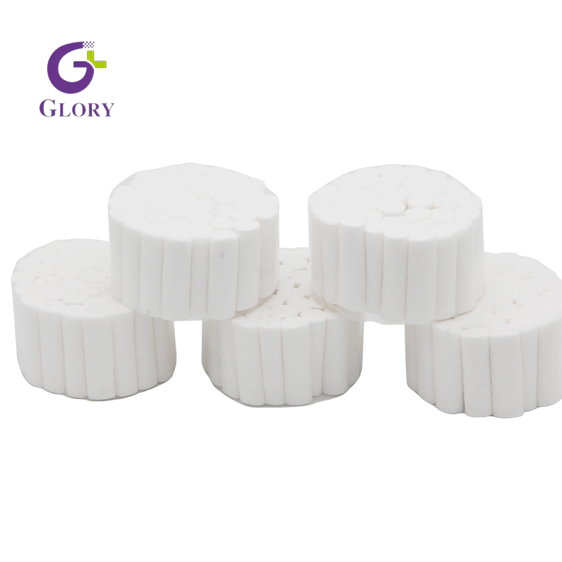 Rollo de algodón dental médico