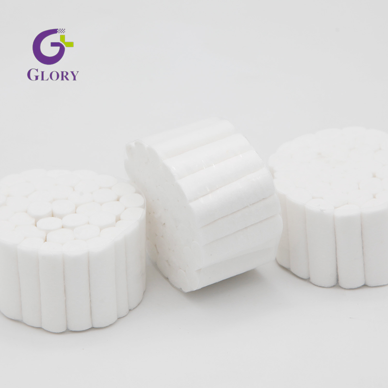 Rollo de algodón dental médico