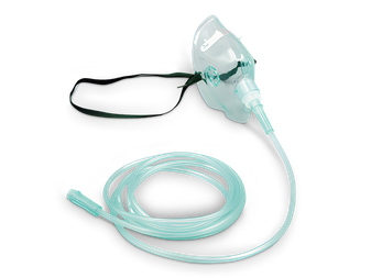 Máscaras de oxígeno y respiración