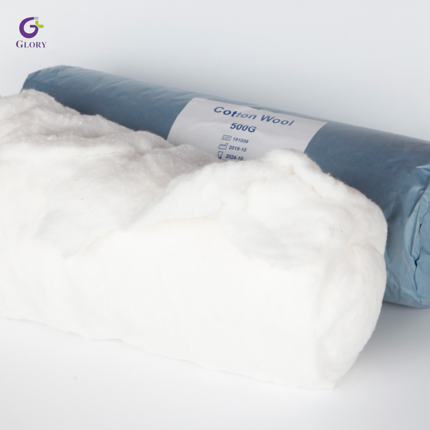 Rollo de algodón médico altamente absorbente para una limpieza y vendaje eficientes 