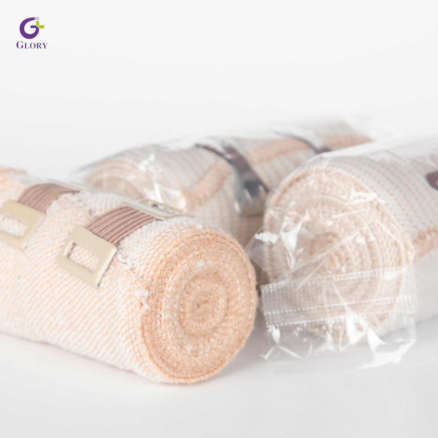 Vendaje elástico liso médico de spandex 