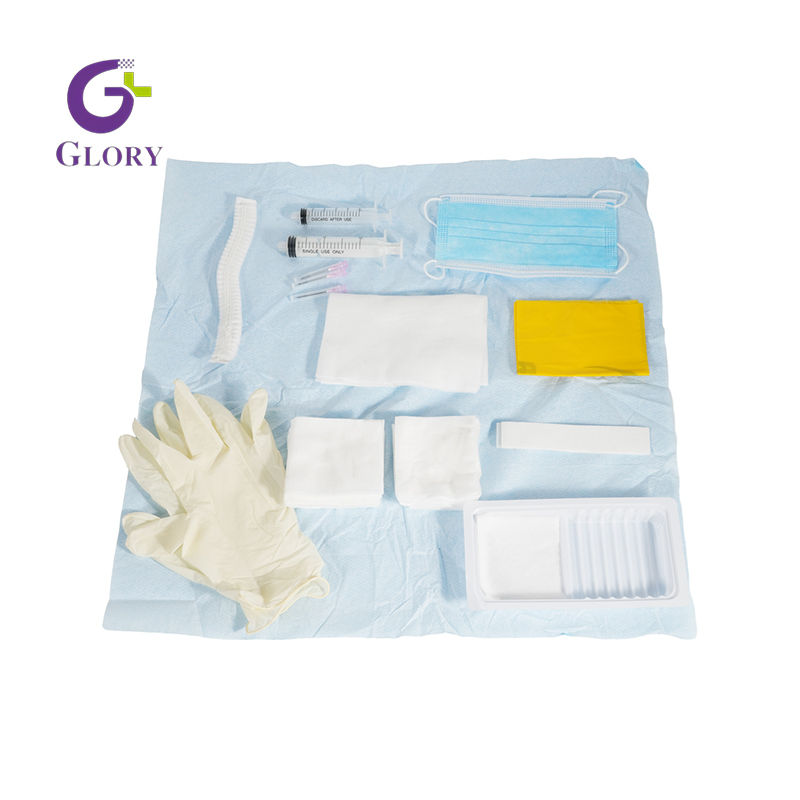 Juego de apósitos no tejidos para tratamiento de heridas médicas desechables