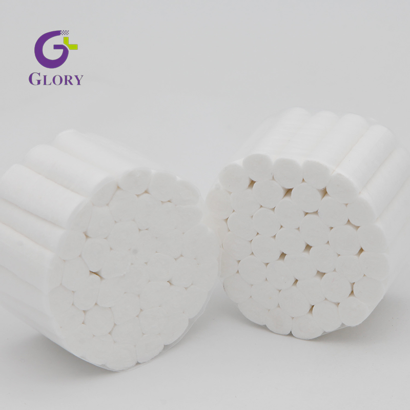 Rollo de algodón dental médico
