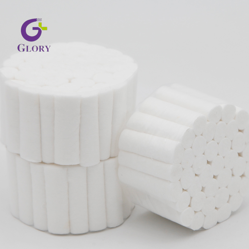 Rollo de algodón dental médico