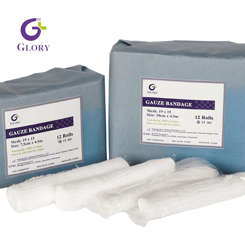 Vendaje para heridas Vendaje de gasa suave