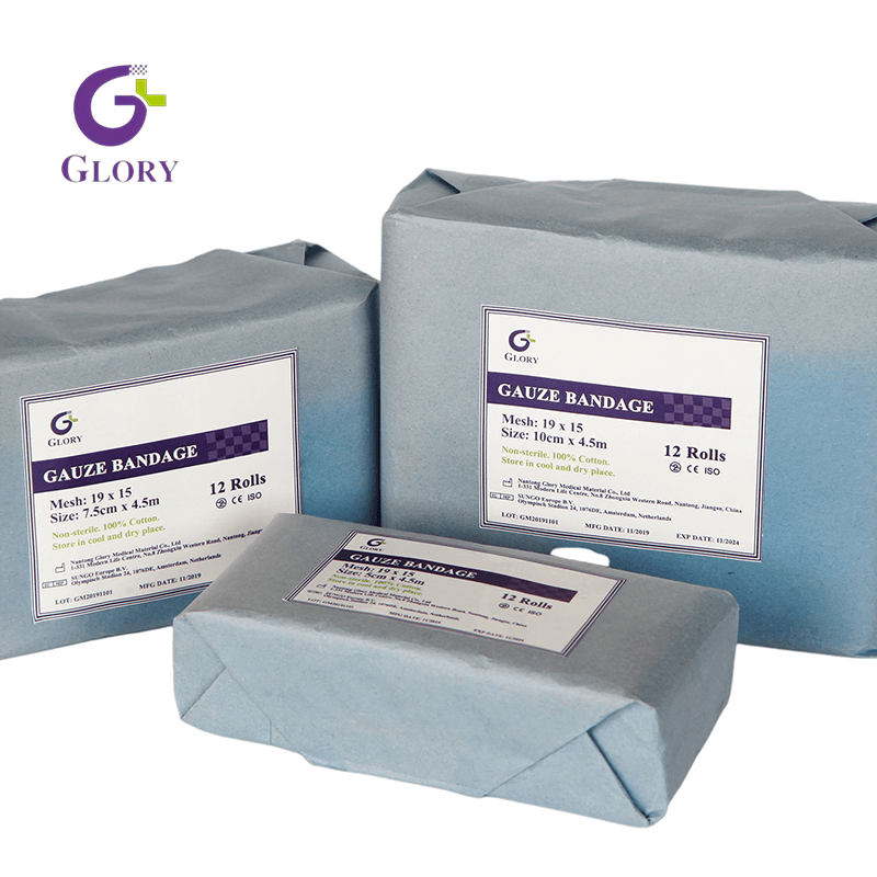 Vendaje para heridas Vendaje de gasa suave