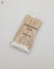 Aplicador de algodón estéril disponible de los hisopos de algodón de Qtips de madera