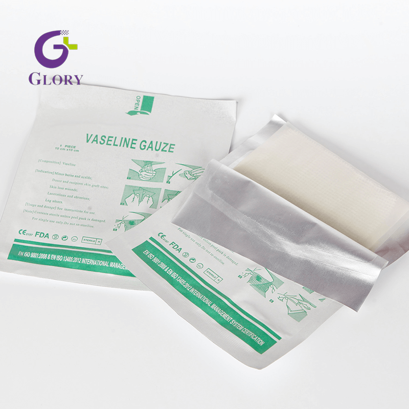 Gasa médica de vaselina Gasa de parafina 
