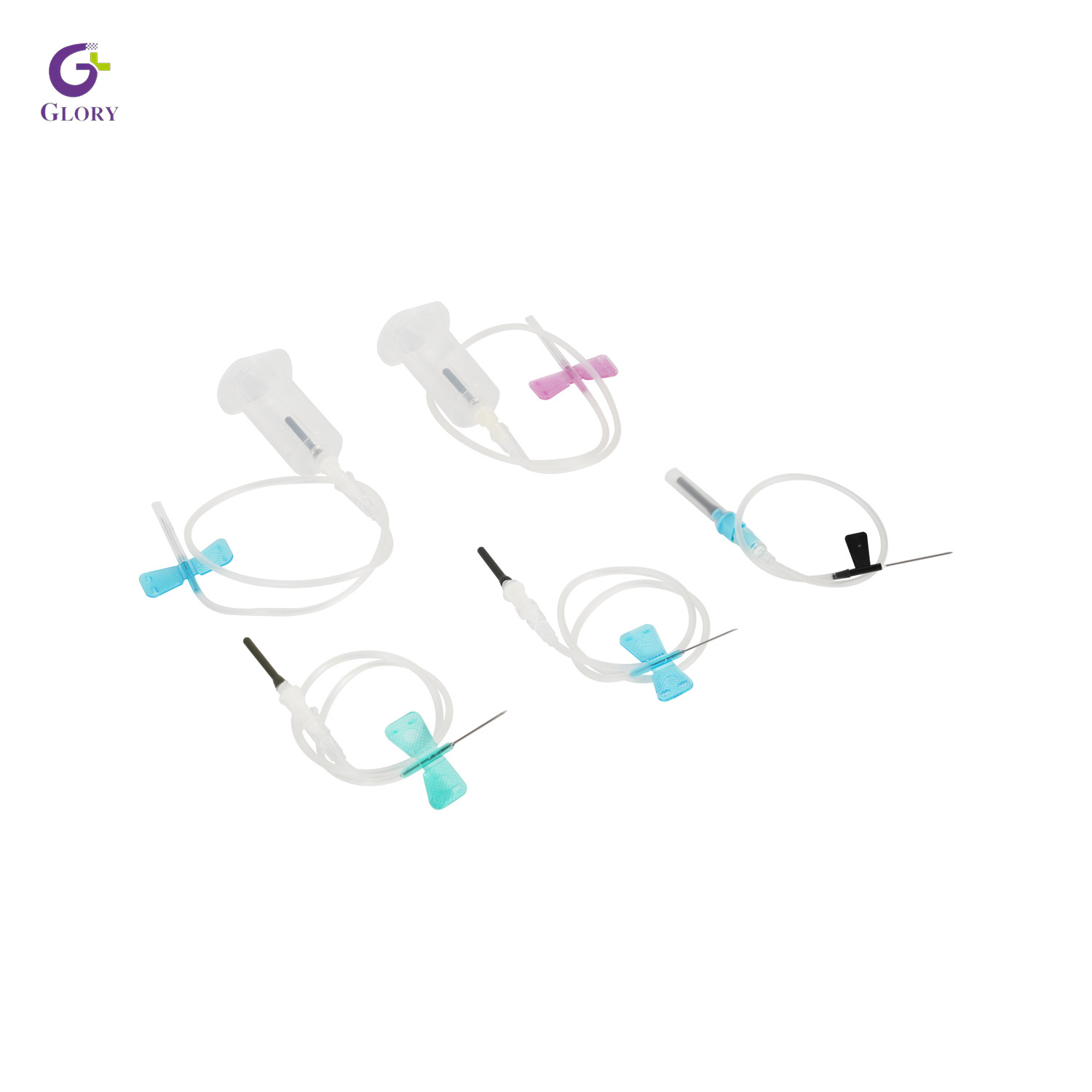 Aguja de recolección de sangre estéril de seguridad desechable