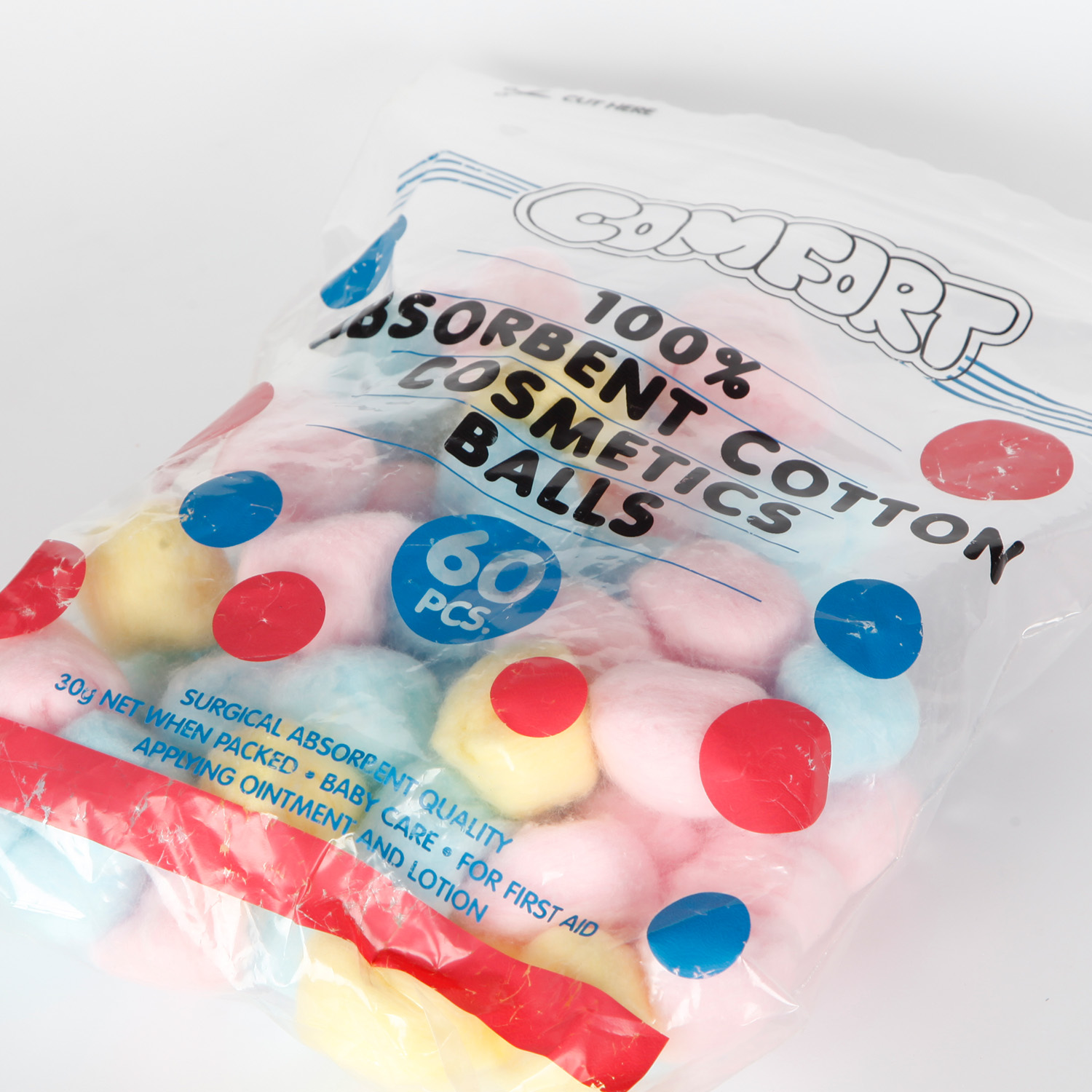  Bola de algodón absorbente para el cuidado de la limpieza