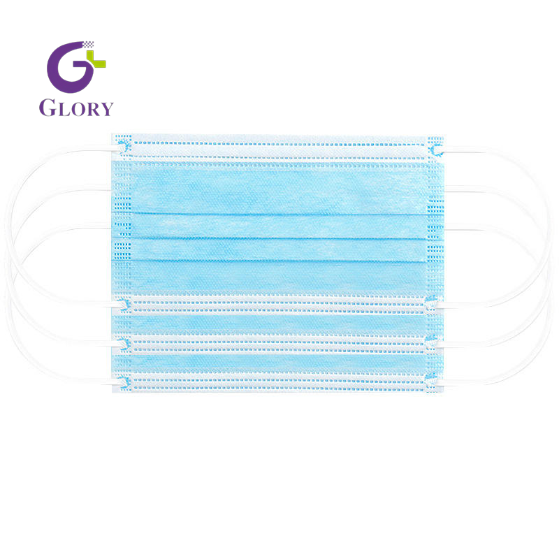 Mascarilla desechable no tejida, mascarilla protectora transpirable de 3 capas, impermeable, a prueba de polvo, hipoalergénica para uso médico y personal diario