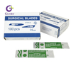 Cuchillas quirúrgicas desechables, cuchillas de bisturí estériles de acero inoxidable y de carbono para hospitales, clínicas y laboratorios