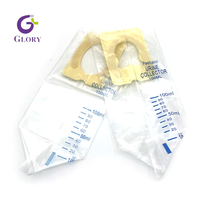 Bolsa de recolección de orina pediátrica desechable, recolector de orina infantil estéril, sin látex para muestreo de orina de recién nacidos y bebés