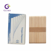 Depresor de lengua de madera desechable, depresor de lengua de madera de abedul médico estéril para examen bucal de clínica hospitalaria