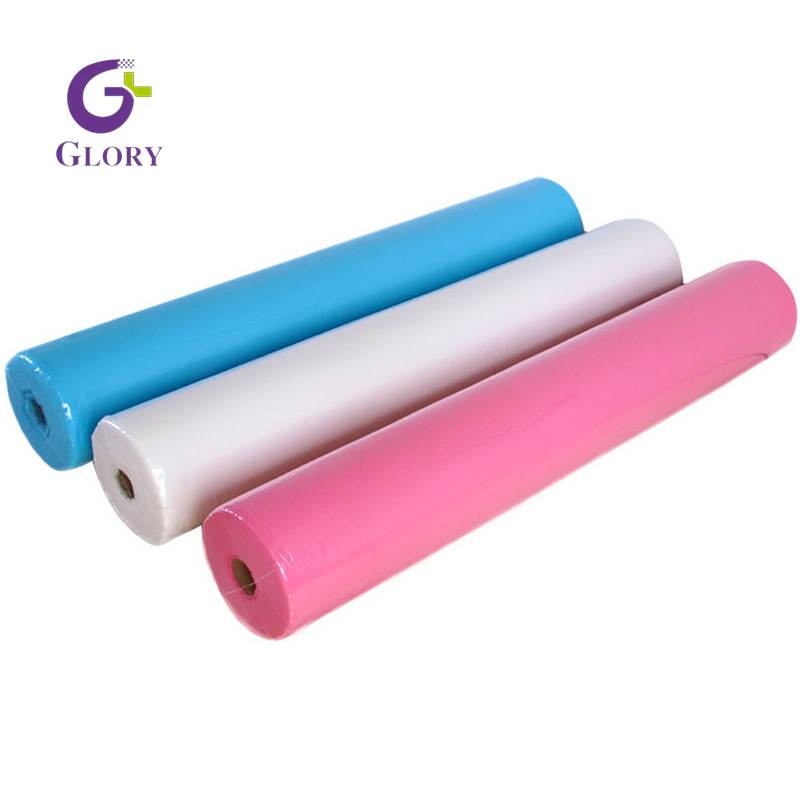 Rollo de sofá de examen de grado médico, rollo de cama no tejido impermeable desechable para tratamiento de exámenes hospitalarios y atención al paciente