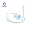 Dispositivo de regulación de flujo intravenoso desechable para infusión clínica