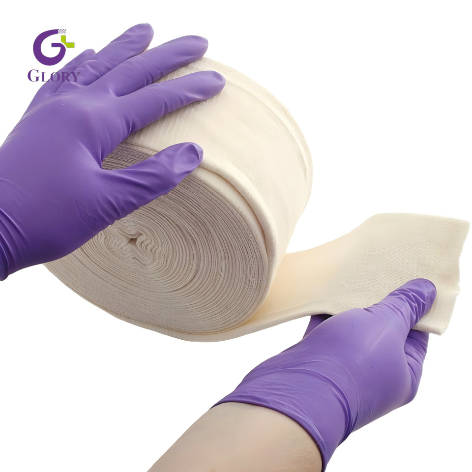 Aplicaci&oacute;n cl&iacute;nica de un vendaje el&aacute;stico para soporte articular y control de edemas.