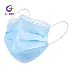 Mascarilla desechable no tejida, mascarilla protectora transpirable de 3 capas, impermeable, a prueba de polvo, hipoalergénica para uso médico y personal diario