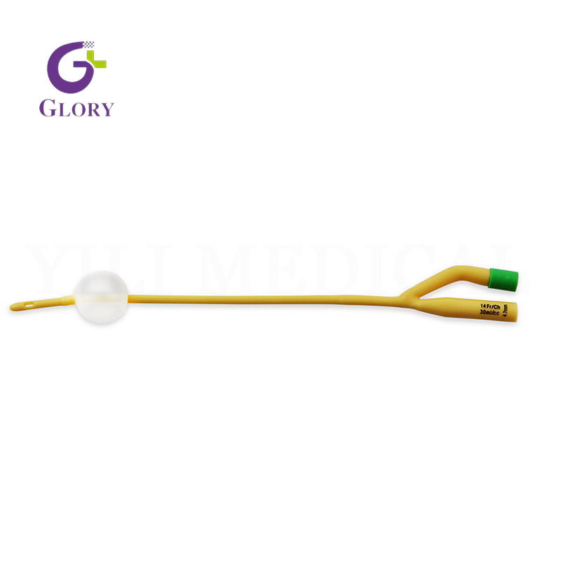 Catéter de Foley de látex, Catéter con balón de Foley, Catéter urinario de látex, Catéter de Foley desechable