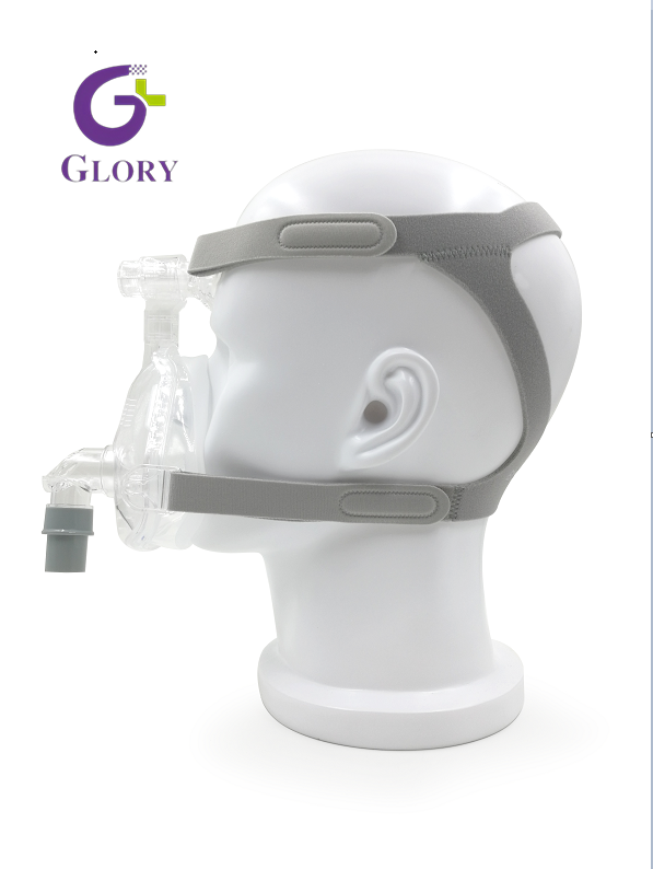 Máscara CPAP, máscara CPAP nasal cómoda de grado médico, máscara de apnea del sueño ajustable a prueba de fugas, máscara de cojín ultra suave para terapia de respiración del sueño