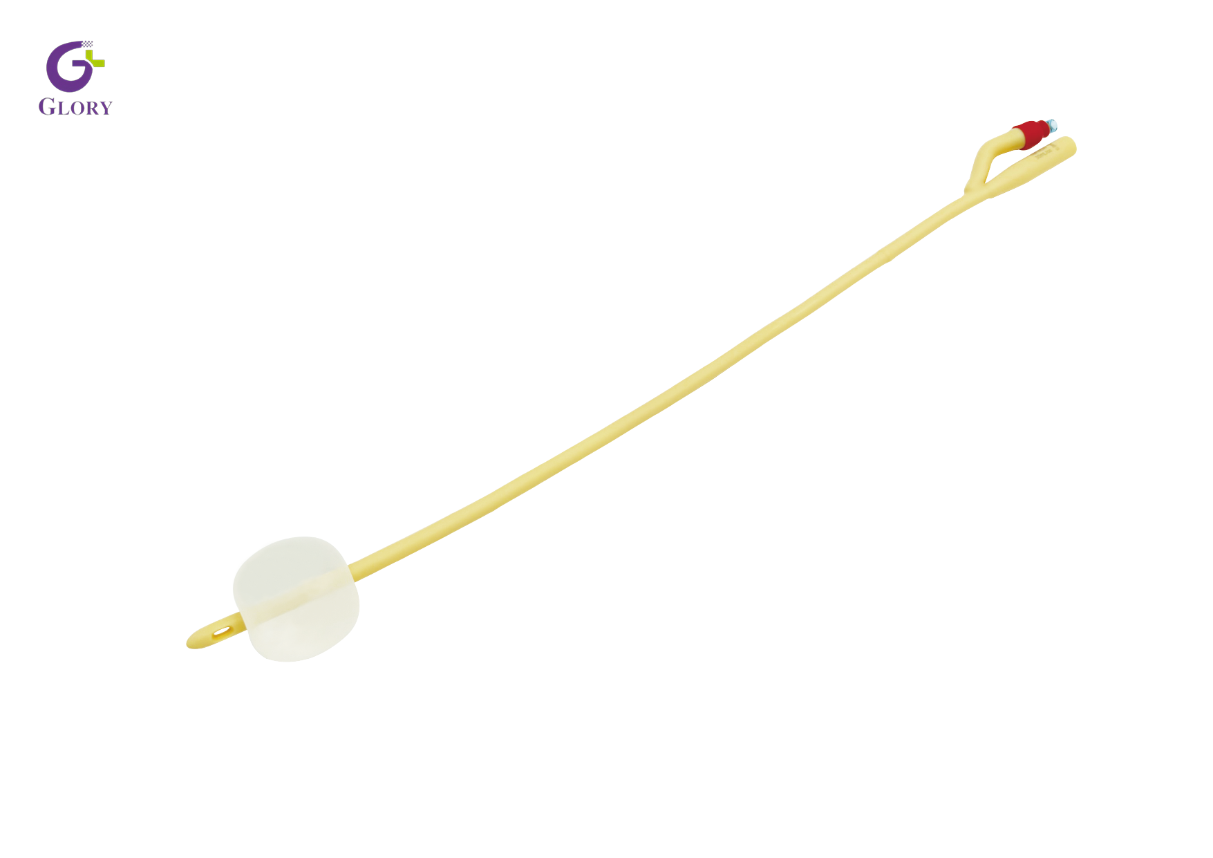 Catéter de Foley de látex de grado médico, catéter de drenaje urinario estéril desechable de 2/3 vías FR6-FR24