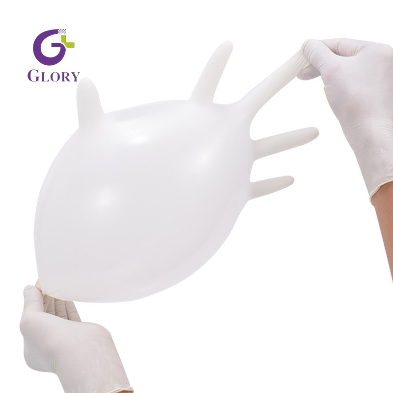 Guantes desechables de nitrilo, sin polvo ni látex, resistentes a pinchazos y productos químicos, grado alimenticio y médico para uso doméstico, industrial y de laboratorio